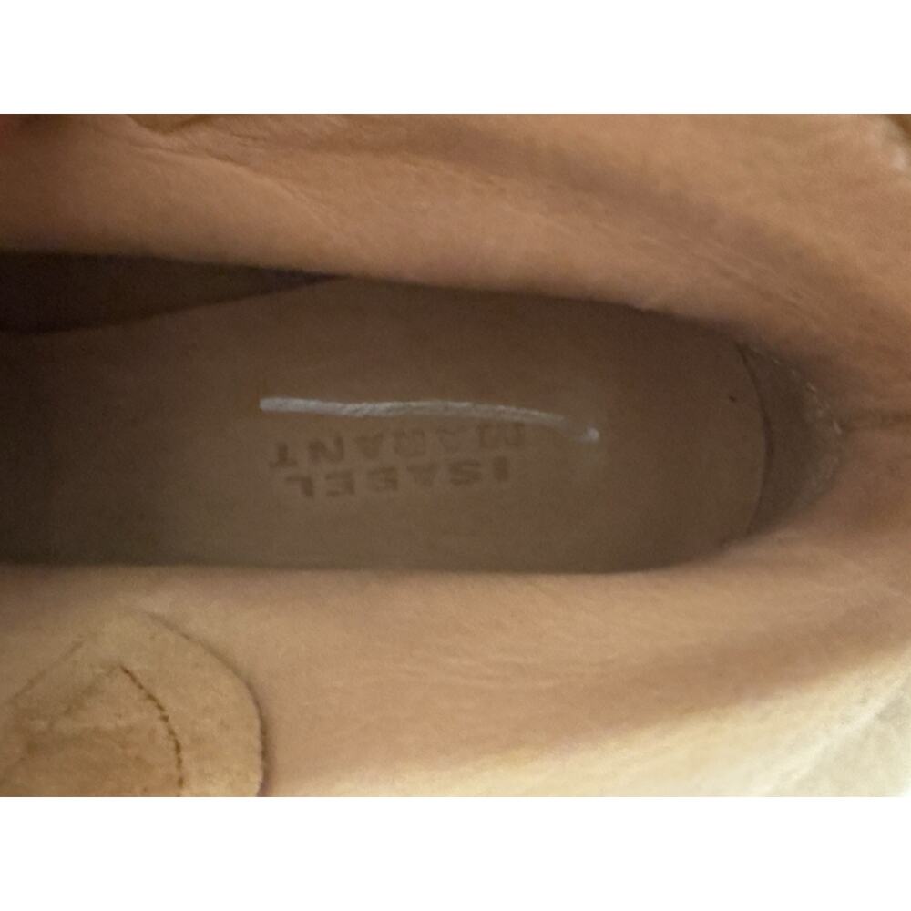 Isabel Marant Dewina Camel Suede Ankle Western Boots FR 37 US 6-7 NEW $750 - Picture 6 of 8
